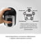 Вібромастурбатор Tenga Flip Zero Electronic Vibration Black, змінна інтенсивність, розкладний | 6716312 | фото 4