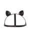 Маска кішечки Bijoux Indiscrets MAZE - Cat Ears Headpiece Black, екошкіра | 6716456