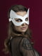 Маска кішечки Feral Feelings - Kitten Mask, натуральна шкіра, біла | 6716964 | фото 4