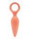 Анальна вібропробка KISTOY Orville Orange, діаметр 3 см | 6717149 | фото 2