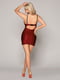 Еротична бордова сукня, One Size Red | 6717165 | фото 2