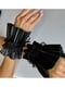 Плісовані манжети-наручники зі шкірозамінника | 6717221 | фото 2