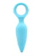Анальна вібропробка KISTOY Orville Blue, діаметр 3 см | 6717265 | фото 2