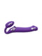 Безремінний страпон з вібрацією Strap-On-Me Vibrating Violet M, діаметр 3,3 см, пульт ДК, регульован | 6717308 | фото 4