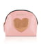 Романтичний набір Rianne S: Kit d'Amour: віброкуля, пір'їнка, маска, чохол-косметичка Pink/Gold | 6717346 | фото 2