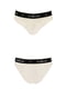 Трусики з широкою гумкою і мереживом Passion PS001 PANTIES ecru, size L | 6717571 | фото 4