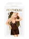 Міні-сукня з мереживним ліфом та стрінгами Penthouse - Bedtime Story Black M/L | 6717614 | фото 3