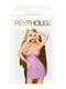 Міні-сукня з мереживним ліфом та стрінгами Penthouse - Bedtime Story Purple M/L | 6717615 | фото 3