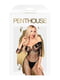 Бодістокінг з імітацією ліфа Penthouse - High Profile Black S/L | 6717654 | фото 3