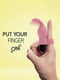 Вібратор на палець FeelzToys Magic Finger Vibrator Pink | 6717682 | фото 3