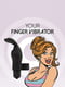 Вібратор на палець FeelzToys Magic Finger Vibrator Black | 6717684 | фото 2