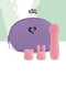 Мінівібратор FeelzToys Mister Bunny Pink з двома насадками | 6717685 | фото 4