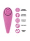Пульсатор для клітора плюс вібратор FeelzToys - FemmeGasm Tapping & Tickling Vibrator Pink | 6717810 | фото 3