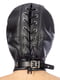 Капюшон з кляпом для БДСМ Fetish Tentation BDSM hood in leatherette with removable gag | 6717900 | фото 2