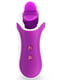 Стимулятор з імітацією оральних пестощів FeelzToys - Clitella Oral Clitoral Stimulator Purple | 6718161 | фото 3