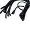 Флогер Кішка, 9 плетених хвостів по 50 см, колір чорний | 6718272 | фото 4