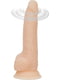 Фалоімітатор з ротацією Naked ADDICTION James 8″ Rotating & Vibrating Dong  (м'ята упаковка!!!) | 6718463 | фото 4