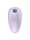 Вакуумний кліторальний стимулятор із вібрацією Satisfyer Pearl Diver Violet | 6718817 | фото 3