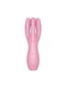 Кліторальний вібратор Satisfyer Threesome 3 Pink з трьома пальчиками | 6718838 | фото 2