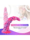 Фантазійний фалоімітатор 10.12″ для секс-машин Hismith Silicone Dildo rose Monster Series, KlicLok | 6718932 | фото 3