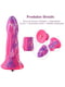 Фалоімітатор для секс-машин Hismith 10.3″ Silicone Monster Dildo Series, система кріплення KlicLok т | 6718933 | фото 2