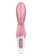 Смартвібратор-кролик Satisfyer Hug Me Pink, 2 мотори, діаметр 4,2см, широка кліторальна частина | 6718986 | фото 4
