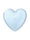 Вакуумний стимулятор-серце з вібрацією Satisfyer Cutie Heart Blue | 6718997 | фото 4