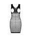 Бодістокінг-сукня з відкритими грудями Passion BS092 black | 6719084 | фото 3