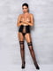 Пояс-корсет з екошкіри Celine Set black L/XL — Passion: шнурівка, знімні пажі для панчіх, стрінги | 6719089 | фото 3