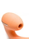 Вакуумний вібратор KISTOY Tina Mini Orange, вагінально-кліторальний | 6719143 | фото 4