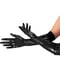 Глянсові вінілові рукавички Art of Sex - Lora, розмір S, колір Чорний | 6719198 | фото 2