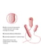 Набір 3в1 Zalo — UNICORN Set Pink, віброяйце, пульсатор, вакуумний стимулятор | 6719271 | фото 4