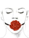 Розкішний кляп у вигляді троянди Zalo - Rose Ball Gag, подвійне використання | 6719274 | фото 4