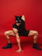 Лакована чорна маска «Кіт» D&A | 6719320 | фото 3