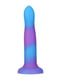 Фалоімітатор, що світиться в темряві, ADDICTION Rave 8″ Glow in the Dark Dildo Blue Purple, 20,3 см | 6719390 | фото 3