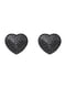Накладки-серця на соски зі стразами Obsessive A750 nipple covers, чорні | 6719642 | фото 3