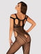 Бодістокінг Obsessive Bodystocking G322 S/M/L, фантасмагорично-силуетний крій | 6719672 | фото 3