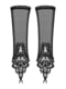 Сітчасті мітенки з мереживом Obsessive Luiza mittens One size, чорні | 6719703 | фото 2