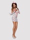 Еротичний мереживний костюм медсестри Obsessive Medica dress 5pcs costume S/M, сорочка, рукавички, с | 6719705 | фото 3