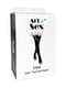 Сексуальні вінілові панчохи Art of Sex - Lora з відкритими пальцями та п'ятою, розмір S, чорні | 6719749 | фото 4
