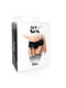 Сексуальний вініловий пояс для панчох Art of Sex - Niks, розмір XS-M, Чорний | 6719813 | фото 3