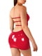 Сексуальна вінілова сукня Art of Sex - Jaklin, розмір XS-M, колір червоний | 6719841 | фото 2