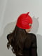 Лакована маска "Кішка" D&A червона | 6719846 | фото 2