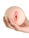 Мастурбатор-груди Cutie Pies Hannah's Handful - Pussy & Boob, глибина 9,9 см, віброкуля в подарунок | 6720012 | фото 4