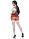 Костюм зухвалої школярки Leg Avenue Naughty SchoolGirl, one size, топ, спідниця та краватка | 6720138 | фото 2