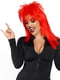 Перука рок-зірки Leg Avenue Unisex rockstar wig Red, унісекс, 53 см | 6720171 | фото 3