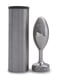 Металева анальна пробка DOXY Butt Plug SMOOTH, гладенька, діаметр 3,3 см | 6720249 | фото 3