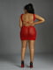 Сукня-бодістокінг Moonlight Plus Model 08 XL-XXXL Red | 6720399 | фото 4
