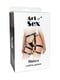 Шкіряні гартери Art of Sex - Melani Leather garters, Чорні XS-M | 6720493 | фото 4