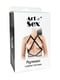 Портупея жіноча Art of Sex - Agnessa Leather harness, Чорний XS-M | 6720586 | фото 4